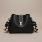 Sac seau bandoulière sangle coton - Vue 1 - sac seau