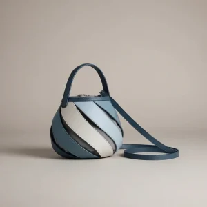 Sac seau boule design torsadé - Vue 1 - sac seau