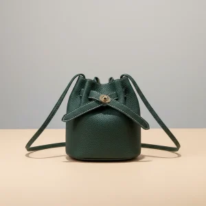 Sac seau cuir synthétique compact - Vue 2 - sac seau