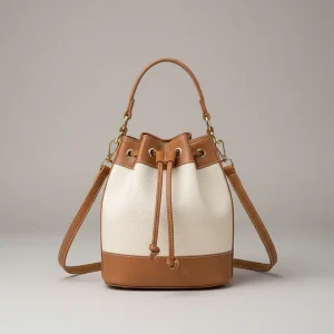 Sac seau cuir synthétique élégant - Vue 1 - sac seau