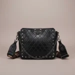 Sac seau cuir synthétique matelassé - Vue 1 - sac seau