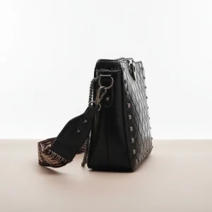 Sac seau cuir synthétique matelassé - Vue 2 - sac seau