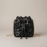 Sac seau pailleté soirée chic - Vue 1 - sac seau