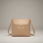 Sac seau simili cuir bandoulière poches - Vue 1 - sac seau