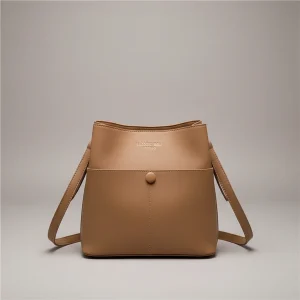 Sac seau simili cuir multi-compartiments - Vue 1 - sac seau